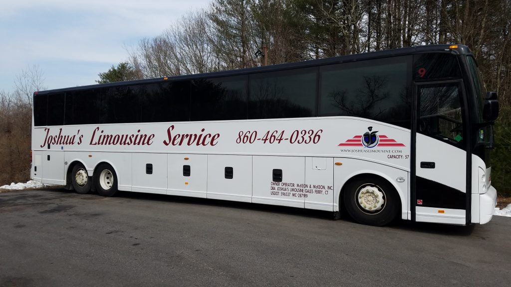 Chauffeured motorcoach rentals from Joshua's Limousine services