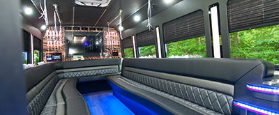 Joshua's Limousine party bus rentals for prom weddings corporate events in Connecticut