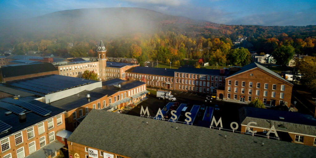 MASS MoCA in the Berkshires, a modern art museum that kids actually love, with interactive exhibits.